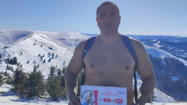 ЛЕДЕНИ УСПОН ЗА МАЛЕНОГ ОГЊЕНА: Лесковчанин освојио врх Бесне кобиле за помоћ болесном дечаку (ФОТО) ЛЕДЕНИ УСПОН ЗА МАЛЕНОГ ОГЊЕНА: Лесковчанин освојио врх Бесне кобиле за помоћ болесном дечаку (ФОТО)