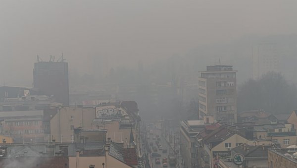 УЗБУНА У САРАЈЕВУ: Резултати мерења загађеног ваздуха највећа у последња два месеца УЗБУНА У САРАЈЕВУ: Резултати мерења загађеног ваздуха највећа у последња два месеца