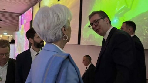 VUČIĆ SA KRISTIN LAGARD: Saradnja sa Evropskom centralnom bankom za Srbiju je važan korak u jačanju naše ekonomije VUČIĆ SA KRISTIN LAGARD: Saradnja sa Evropskom centralnom bankom za Srbiju je važan korak u jačanju naše ekonomije