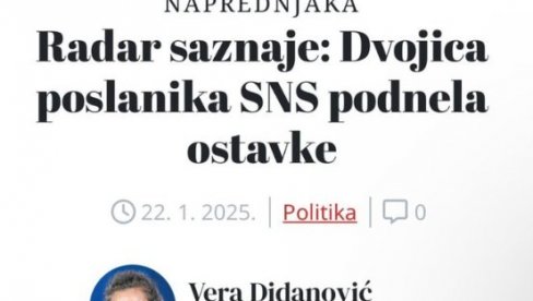 NOVA S PONOVO LAŽE: Vujović i Bajić demantovali pisanje Radara, pa uputili pismo podrške predsedniku Vučiću (FOTO) NOVA S PONOVO LAŽE: Vujović i Bajić demantovali pisanje Radara, pa uputili pismo podrške predsedniku Vučiću (FOTO)