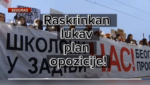 OSUJEĆEN PLAN OPOZICIJE: Ovako zloupotrebljavaju decu u političke svrhe (VIDEO) OSUJEĆEN PLAN OPOZICIJE: Ovako zloupotrebljavaju decu u političke svrhe (VIDEO)