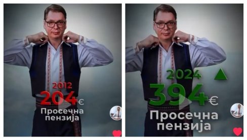 OVO JE MOJ DRUG Vučić u narodnoj nošnji: Mali i Brnabić objavili snimak - ovo je poruka (VIDEO) OVO JE MOJ DRUG Vučić u narodnoj nošnji: Mali i Brnabić objavili snimak - ovo je poruka (VIDEO)