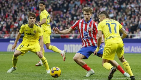 ATLETIKO OPET NIJE POBEDIO U LA LIGI: Viljareal odneo bod iz Madrida ATLETIKO OPET NIJE POBEDIO U LA LIGI: Viljareal odneo bod iz Madrida