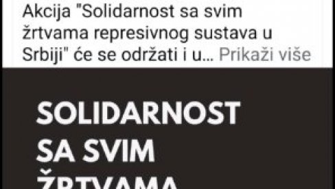 HRVATSKI NVO SEKTOR PODRŽAO BLOKATORE: Najavili okupljanje, direktno se mešaju u unutrašnja pitanja Srbije (FOTO) HRVATSKI NVO SEKTOR PODRŽAO BLOKATORE: Najavili okupljanje, direktno se mešaju u unutrašnja pitanja Srbije (FOTO)