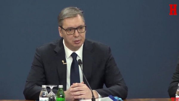 СТВОРЕНА ЈЕ АТМОСФЕРА КОЈА НИКОМЕ НЕ ОДГОВАРА: Председник Вучић у обраћању нацији о стању у друштву СТВОРЕНА ЈЕ АТМОСФЕРА КОЈА НИКОМЕ НЕ ОДГОВАРА: Председник Вучић у обраћању нацији о стању у друштву