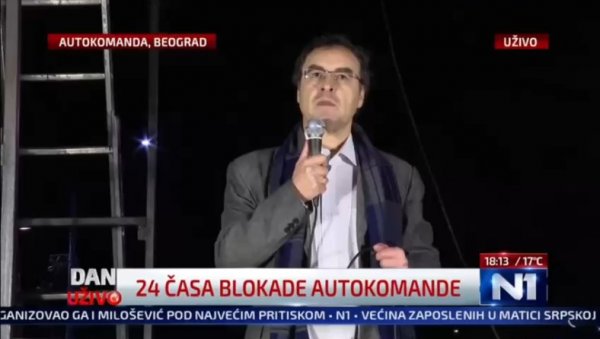 УЗНЕМИРУЈУЋЕ: Јово Бакић прети патријарху Порфирију, председника Вучића најгнусније вређа (ВИДЕО) УЗНЕМИРУЈУЋЕ: Јово Бакић прети патријарху Порфирију, председника Вучића најгнусније вређа (ВИДЕО)