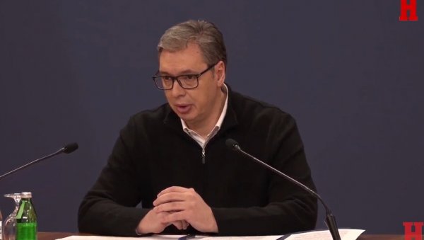 ИЗБОРИ ИЛИ НОВА ВЛАДА: Председник Вучић обратио се нацији после оставке Милоша Вучевића (ФОТО/ВИДЕО) ИЗБОРИ ИЛИ НОВА ВЛАДА: Председник Вучић обратио се нацији после оставке Милоша Вучевића (ФОТО/ВИДЕО)