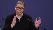УГРОЖЕНА НАМ ЈЕ СТАБИЛНОСТ И ГРАЂАНСКИ МИР: Вучић - Избори би могли да буду за 75 дана УГРОЖЕНА НАМ ЈЕ СТАБИЛНОСТ И ГРАЂАНСКИ МИР: Вучић - Избори би могли да буду за 75 дана