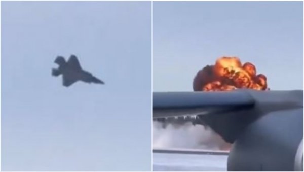 ДРАМАТИЧАН СНИМАК ПАДА Ф-35 У АМЕРИЦИ: Борбени авион доживео „квар током лета“ (ВИДЕО) ДРАМАТИЧАН СНИМАК ПАДА Ф-35 У АМЕРИЦИ: Борбени авион доживео „квар током лета“ (ВИДЕО)