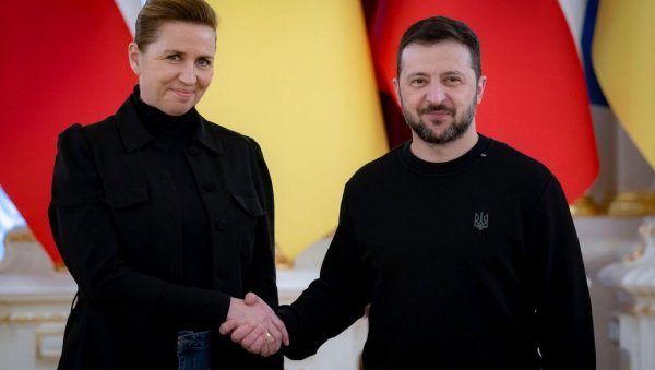 ЗЕЛЕНСКИ КУЈЕ НОВЕ ПЛАНОВЕ ПРОТИВ РУСИЈЕ? Упутио видео позив премијерки Данске, ево о чему су причали (ФОТО) ЗЕЛЕНСКИ КУЈЕ НОВЕ ПЛАНОВЕ ПРОТИВ РУСИЈЕ? Упутио видео позив премијерки Данске, ево о чему су причали (ФОТО)