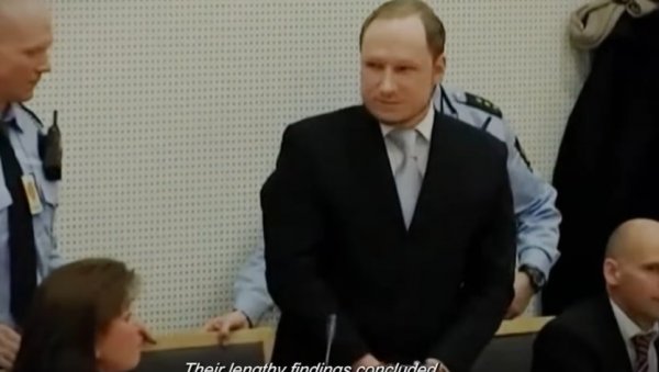 ОДБАЧЕНА ЖАЛБА МАСОВНОГ УБИЦЕ БРЕЈВИКА: Норвешки џелат тражио боље затворске услове ОДБАЧЕНА ЖАЛБА МАСОВНОГ УБИЦЕ БРЕЈВИКА: Норвешки џелат тражио боље затворске услове