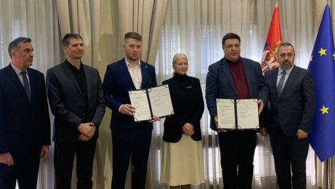 POTPISAN SPORAZUM: Realizacija projekata razvoja inovacionog ekosistema na teritoriji KiM (FOTO) POTPISAN SPORAZUM: Realizacija projekata razvoja inovacionog ekosistema na teritoriji KiM (FOTO)