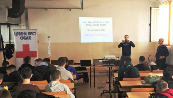 ТРИБИНА О ШТЕТНОСТИ ДУВАНСКОГ ДИМА: Едукација ученика у Параћину у организацији Црвеног крста ТРИБИНА О ШТЕТНОСТИ ДУВАНСКОГ ДИМА: Едукација ученика у Параћину у организацији Црвеног крста