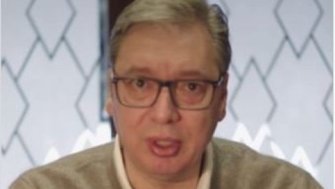 VUČIĆ SE OBRATIO GRAĐANIMA: Nepokolebljivo ću štititi Srbiju od onih koji žele njeno uništenje (VIDEO) VUČIĆ SE OBRATIO GRAĐANIMA: Nepokolebljivo ću štititi Srbiju od onih koji žele njeno uništenje (VIDEO)