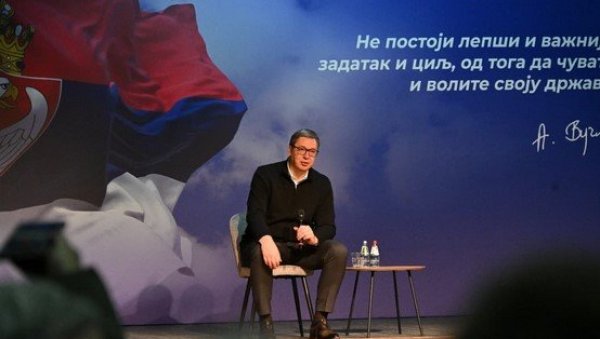 ВУЧИЋ У ЧОКИ: Војводина је била, јесте и увек ће бити Србија ВУЧИЋ У ЧОКИ: Војводина је била, јесте и увек ће бити Србија