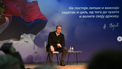 VUČIĆ U ČOKI: Vojvodina je bila, jeste i uvek će biti Srbija VUČIĆ U ČOKI: Vojvodina je bila, jeste i uvek će biti Srbija