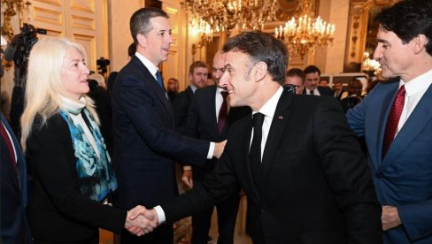 Dr Begović i Đurić u Parizu sa Makronom i Trudoom Dr Begović i Đurić u Parizu sa Makronom i Trudoom