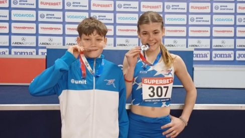 ZABLISTALI NA PRVENSTVU SRBIJE: Srebro za blizance atletičare iz Zrenjanina ZABLISTALI NA PRVENSTVU SRBIJE: Srebro za blizance atletičare iz Zrenjanina