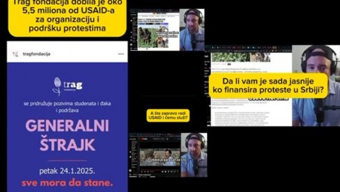 RASKRINKANI Dobijali milione od USAID-a za organizovanje političkih protesta u Srbiji RASKRINKANI Dobijali milione od USAID-a za organizovanje političkih protesta u Srbiji