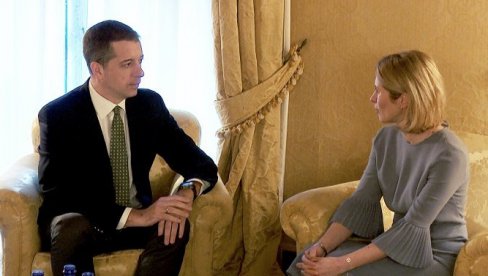 KAJA KALAS: Zapadni Balkan je deo evropske porodice, nadamo se napretku u proširenju EU u narednih pet godina KAJA KALAS: Zapadni Balkan je deo evropske porodice, nadamo se napretku u proširenju EU u narednih pet godina