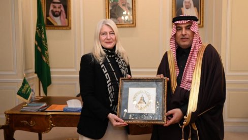 Ministarka dr Begović sa predsednikom SDAIA o saradnji Srbije i Saudijske Arabije u oblasti veštačke inteligencije Ministarka dr Begović sa predsednikom SDAIA o saradnji Srbije i Saudijske Arabije u oblasti veštačke inteligencije