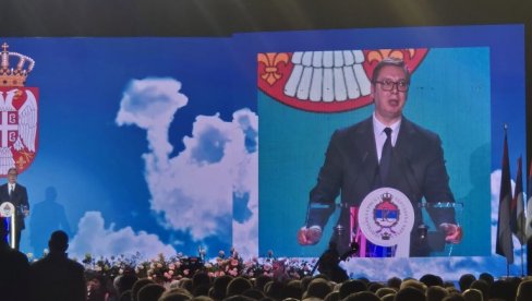 JAVITE SRBIJI DA JE VOLIM: Vučić iz Banjaluke - Više od života, više od svega, živela Srbija, živela Srpska JAVITE SRBIJI DA JE VOLIM: Vučić iz Banjaluke - Više od života, više od svega, živela Srbija, živela Srpska