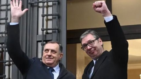 UZ ZAJEDNIŠTVO I MEĐUSOBNU PODRŠKU Vučić: Nastavljamo da gradimo još jače veze za dobrobit našeg naroda UZ ZAJEDNIŠTVO I MEĐUSOBNU PODRŠKU Vučić: Nastavljamo da gradimo još jače veze za dobrobit našeg naroda