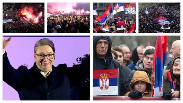 ВЕЛИКИ СКУП У СРЕМСКОЈ МИТРОВИЦИ - СНАЖАН ВУЧИЋЕВ ГОВОР: Војводина је Србија! Пропала им је обојена револуција, победила је Србија! ВЕЛИКИ СКУП У СРЕМСКОЈ МИТРОВИЦИ - СНАЖАН ВУЧИЋЕВ ГОВОР: Војводина је Србија! Пропала им је обојена револуција, победила је Србија!