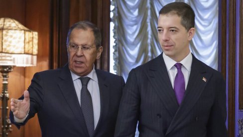 ЛАВРОВ О САНКЦИЈАМА НИС-У: Наша сарадња са Србијом се не свиђа свима, користе непоштене мере (ВИДЕО) ЛАВРОВ О САНКЦИЈАМА НИС-У: Наша сарадња са Србијом се не свиђа свима, користе непоштене мере (ВИДЕО)
