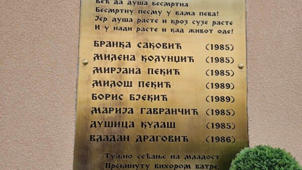 ОСАМ МЛАДИХ ЖИВОТА УГАШЕНО У ПЛАМЕНУ: У Новом Саду обележена годишњица трагичног пожара у кафићу Лаунџ ОСАМ МЛАДИХ ЖИВОТА УГАШЕНО У ПЛАМЕНУ: У Новом Саду обележена годишњица трагичног пожара у кафићу Лаунџ