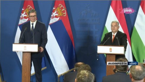ZAJEDNIČKI PLAN MAĐARSKE I SRBIJE Orban saopštio: Gradićemo naftovod, energetski jedni od drugih zavisimo ZAJEDNIČKI PLAN MAĐARSKE I SRBIJE Orban saopštio: Gradićemo naftovod, energetski jedni od drugih zavisimo