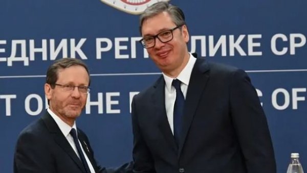 ХЕРЦОГ ПИСАО ВУЧИЋУ: Пријатељске везе наша два народа су дубоке и дуготрајне ХЕРЦОГ ПИСАО ВУЧИЋУ: Пријатељске везе наша два народа су дубоке и дуготрајне