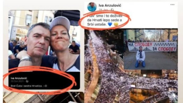 УСТАШЕ НЕ СТАЈУ Новинарка која велича Олују слика се са лидерима опозиције и подржава рушење Србије (ФОТО) УСТАШЕ НЕ СТАЈУ Новинарка која велича Олују слика се са лидерима опозиције и подржава рушење Србије (ФОТО)