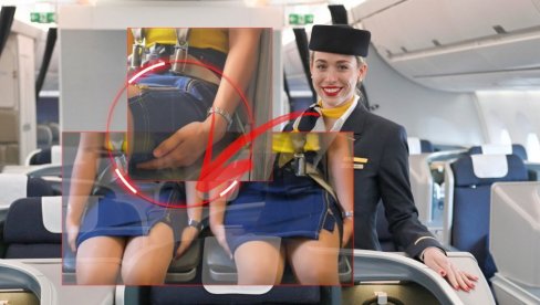 ZAŠTO STJUARDESE SEDE NA RUKAMA U AVIONU? Mnogi se iznenade kada čuju pravi razlog ZAŠTO STJUARDESE SEDE NA RUKAMA U AVIONU? Mnogi se iznenade kada čuju pravi razlog