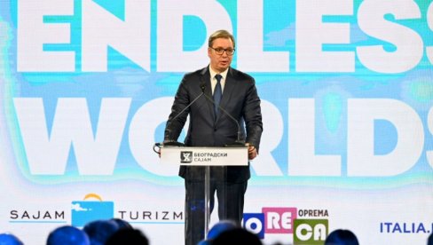 MORAMO DA NADOKNADIMO VREME NEOZBILJNOSTI Vučić: Do večeras imamo zvaničnu potvrdu 61 zemlje da će učestvovati na Ekspu 2027 MORAMO DA NADOKNADIMO VREME NEOZBILJNOSTI Vučić: Do večeras imamo zvaničnu potvrdu 61 zemlje da će učestvovati na Ekspu 2027