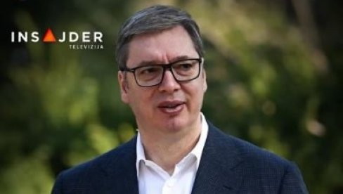 TAČNO U 21 ČAS: Predsednik Vučić večeras gost emisije Epilog na Insajder televiziji TAČNO U 21 ČAS: Predsednik Vučić večeras gost emisije Epilog na Insajder televiziji