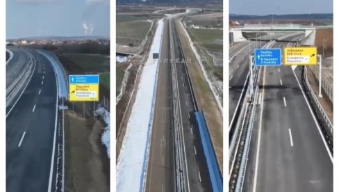 KAO PISTA! Ovako izgleda 32 kilometra nove brze saobraćajnice: Od auto-puta, preko Požarevca do Golupca (VIDEO) KAO PISTA! Ovako izgleda 32 kilometra nove brze saobraćajnice: Od auto-puta, preko Požarevca do Golupca (VIDEO)