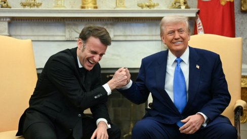 ТРАМП ОТПИСАО МАКРОНА: Он ће ускоро напустити функцију