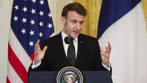 PRAVOSUĐE JE NEZAVISNO: Makron nakon presude Le Penovoj PRAVOSUĐE JE NEZAVISNO: Makron nakon presude Le Penovoj