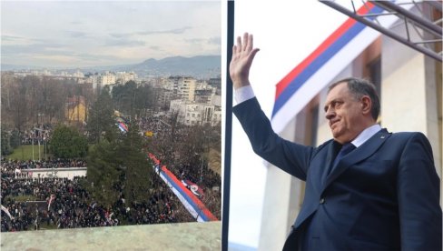 DODIK PRED VIŠE OD 25.000 LJUDI U BANJALUCI: Nema većih narodnih neprijatelja od domaćih izdajnika (FOTO) DODIK PRED VIŠE OD 25.000 LJUDI U BANJALUCI: Nema većih narodnih neprijatelja od domaćih izdajnika (FOTO)