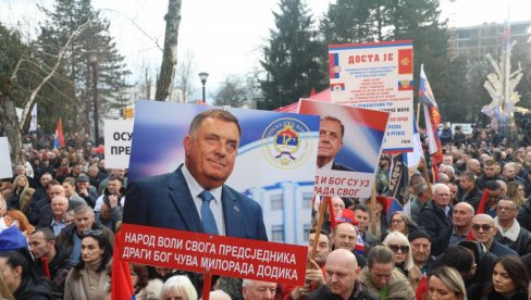PRESUDA DODIKU UPERENA U SRBE! Najveća kriza od završetka rata PRESUDA DODIKU UPERENA U SRBE! Najveća kriza od završetka rata