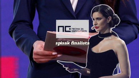Ovo su prvih OSAM FINALISTA Pesme za Evroviziju 2025 Ovo su prvih OSAM FINALISTA Pesme za Evroviziju 2025