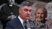 НОВИ ЗАПЛЕТ ЗБОГ УБИСТВА ПОПОВА У ХРВАТСКОЈ: Милановићева партизанка поново на испитивању због ликвидације 12 фрањеваца у II светском рату