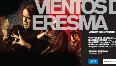 FLAMENKO SPEKTAKL U NOVOSADSKOJ SINAGOGI : Koncert „Vijentos del Eresma“ u četvrtak uveče FLAMENKO SPEKTAKL U NOVOSADSKOJ SINAGOGI : Koncert „Vijentos del Eresma“ u četvrtak uveče
