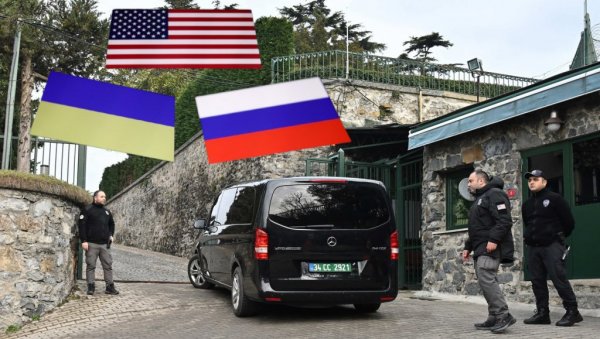 ПОСЛЕ ШЕСТ САТИ ЗАВРШЕНИ ПРЕГОВОРИ У ИСТАНБУЛУ: Након разговора САД и Русије огласио се и Путин ПОСЛЕ ШЕСТ САТИ ЗАВРШЕНИ ПРЕГОВОРИ У ИСТАНБУЛУ: Након разговора САД и Русије огласио се и Путин