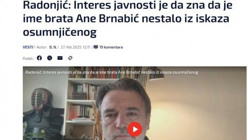 ADVOKAT ANJA DROBNJAK: Nije tačno da je Toni Apostolović na saslušanju pominjao Igora Brnabića, kao ni firmu Aseko ADVOKAT ANJA DROBNJAK: Nije tačno da je Toni Apostolović na saslušanju pominjao Igora Brnabića, kao ni firmu Aseko