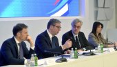 U PROSEČNOJ NETO ZARADI SMO SUSTIGLI BUGARSKU Vučić sa privrednicima u PKS (VIDEO) U PROSEČNOJ NETO ZARADI SMO SUSTIGLI BUGARSKU Vučić sa privrednicima u PKS (VIDEO)