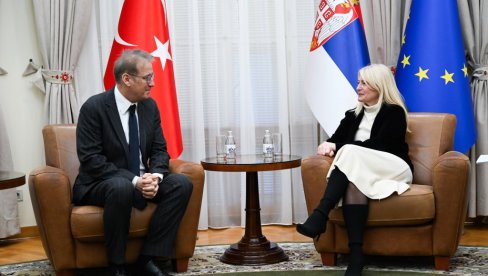 Ministarka dr Jelena Begović se sastala sa novim ambasadorom Republike Turske u Srbiji Ministarka dr Jelena Begović se sastala sa novim ambasadorom Republike Turske u Srbiji