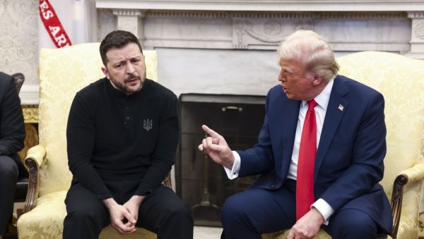 КАО ГРОМ ИЗ ВЕДРА НЕБА Зеленски се извинио Трампу због инцидента у Белој кући КАО ГРОМ ИЗ ВЕДРА НЕБА Зеленски се извинио Трампу због инцидента у Белој кући