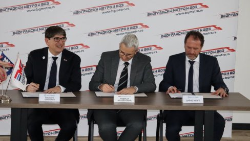 METRO U SARADNJI FRANCUZIMA : Potpisan Ugovro o uslugama rane operatorske pomoći METRO U SARADNJI FRANCUZIMA : Potpisan Ugovro o uslugama rane operatorske pomoći